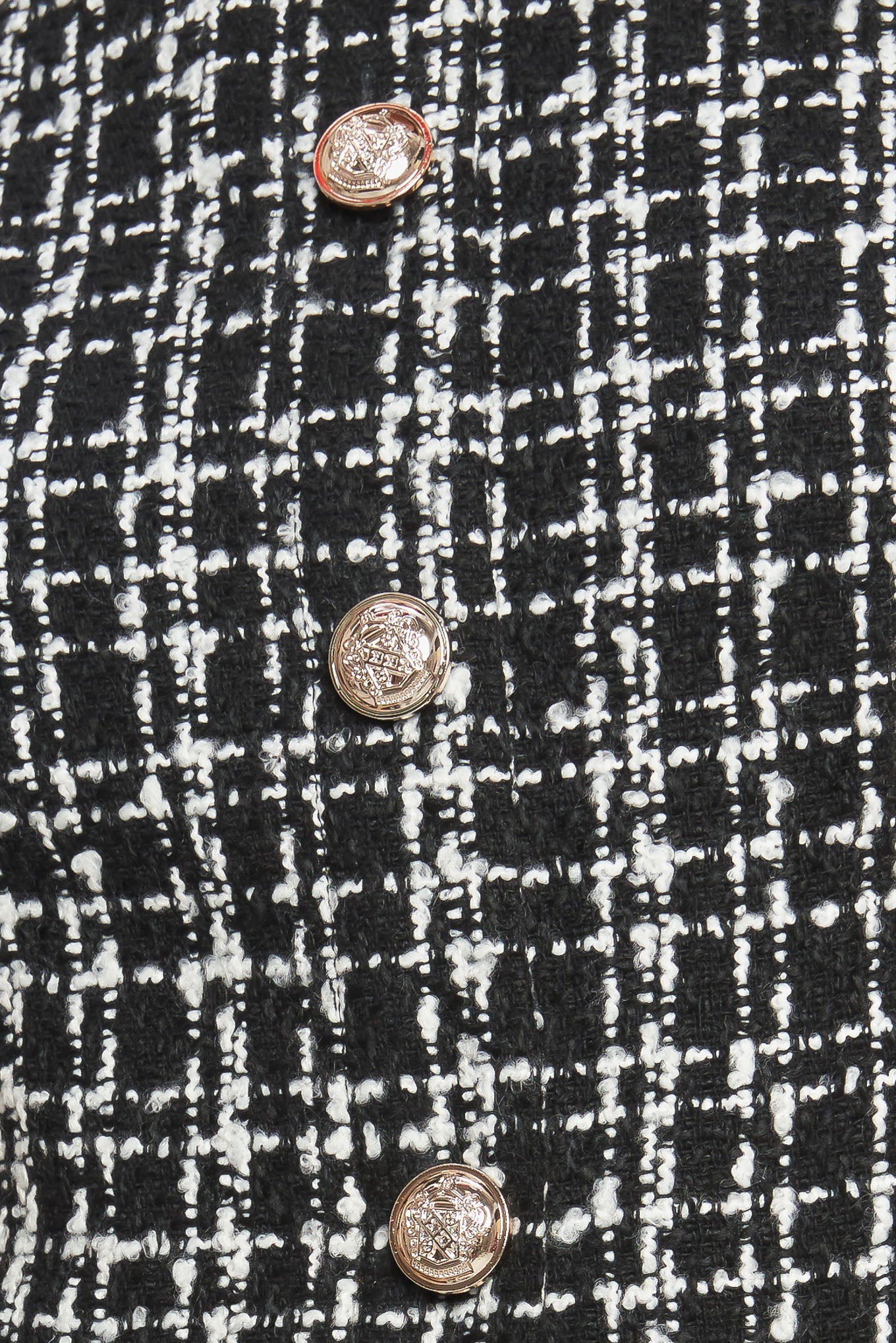 MODERN ICON TWEED WOVEN MINI DRESS