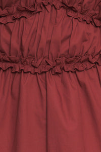 PLAYFUL CLASSIC WOVEN MINI DRESS