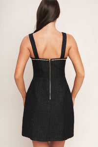 MONACO HOUR TWEED MINI DRESS