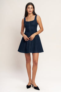 YOUR NEXT FAVORITE DENIM MINI DRESS