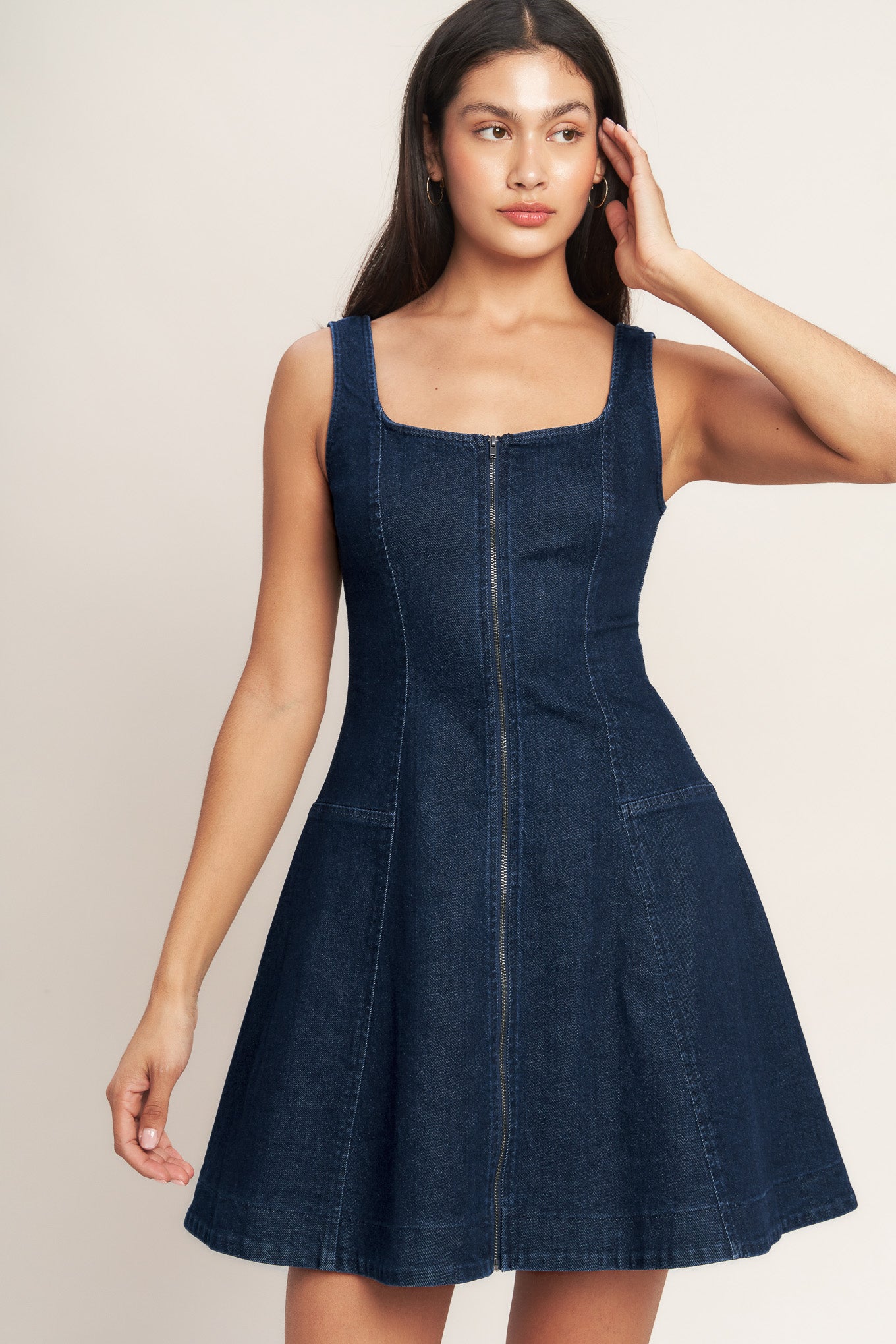 YOUR NEXT FAVORITE DENIM MINI DRESS