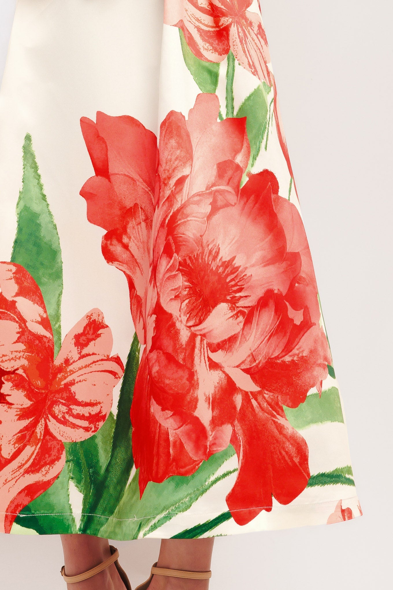 ROMANCE EDIT WOVEN MIDI DRESS