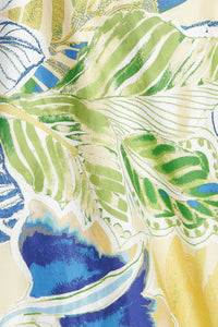 LAGOON FLOW WOVEN MIDI DRESS