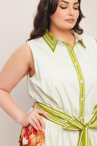 SPRING HEIRLOOM WOVEN MIDI DRESS