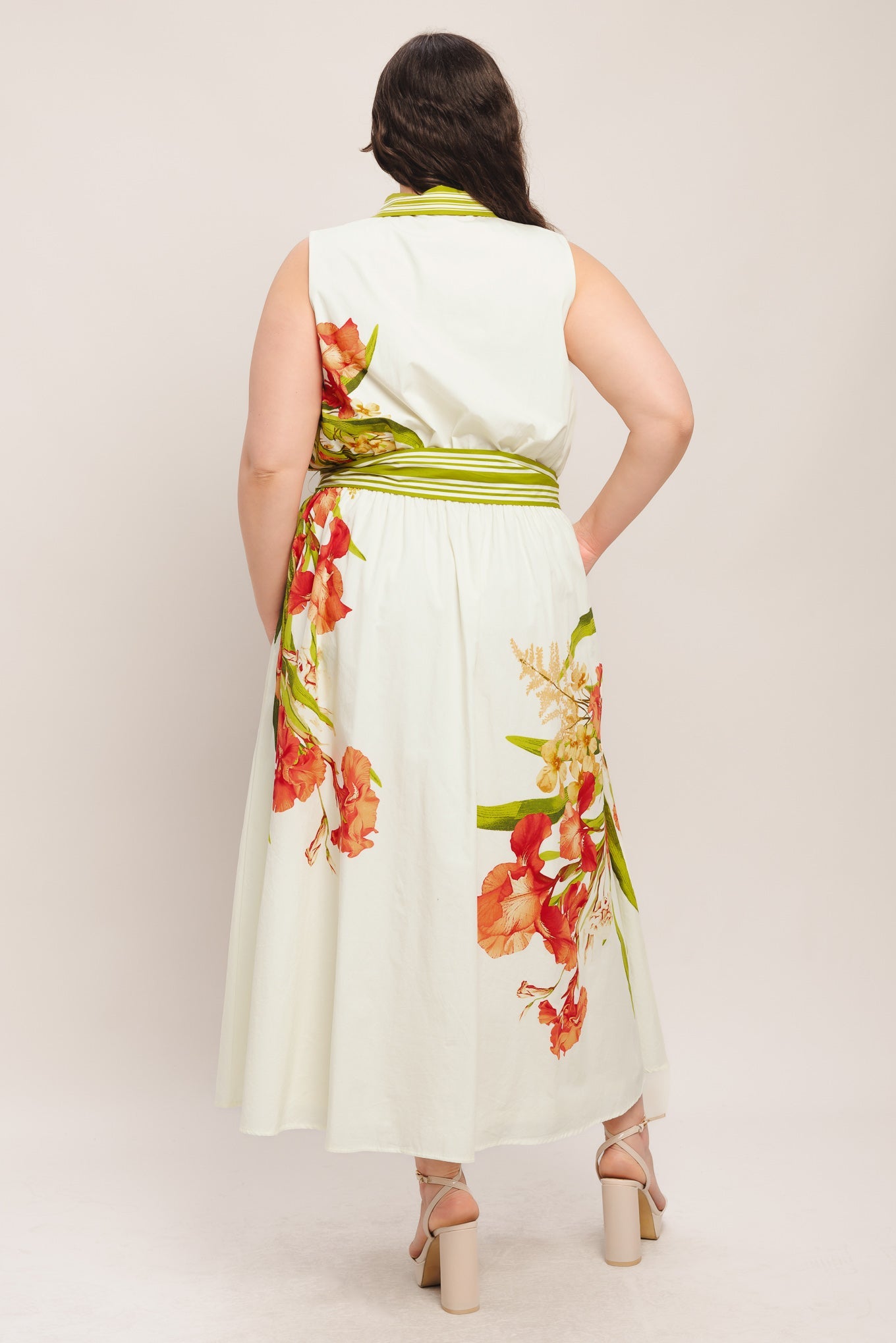 SPRING HEIRLOOM WOVEN MIDI DRESS