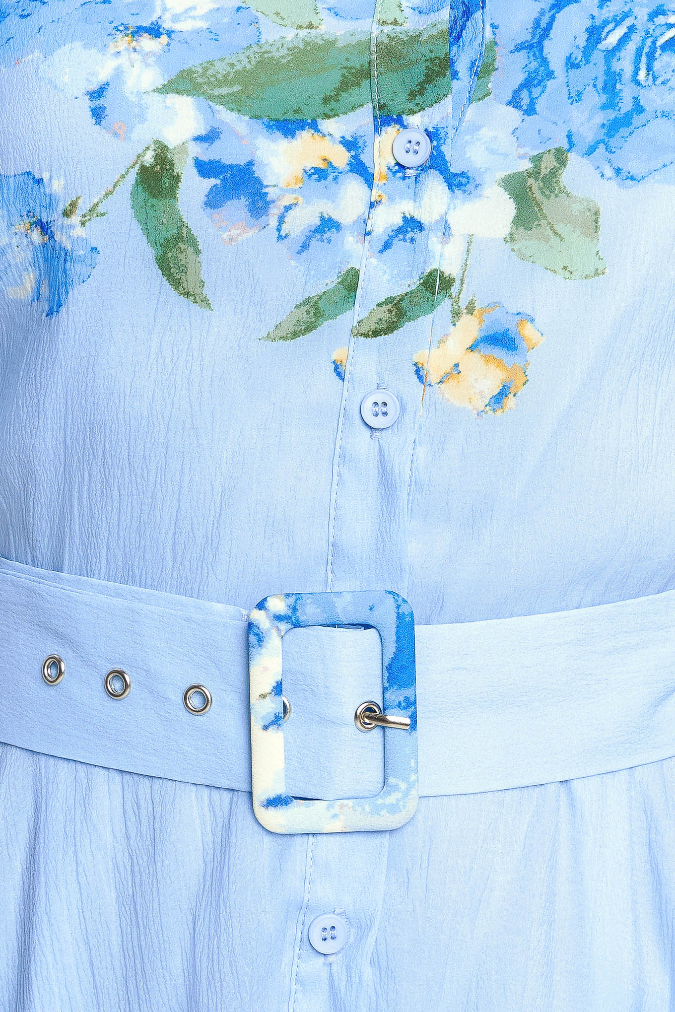 SPRINGTIME SWEETHEART WOVEN MIDI DRESS