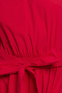 TRUE LOVE IN COLOR BLOCKED MIDI DRESS