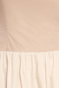 SPRING HARMONY COLOR BLOCKED MIDI DRESS