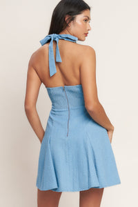 SWEET LIKE THIS WOVEN MINI DRESS