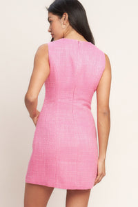 MAIN CHARACTER MOMENT TWEED MINI DRESS
