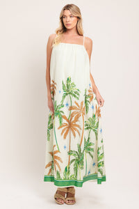 CARIBBEAN BREEZE WOVEN MAXI DRESS