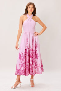 ROSELIGHT DREAM WOVEN MIDI DRESS