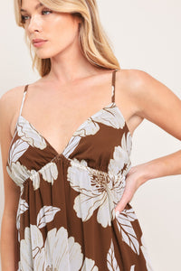 DESERT BLOOM WOVEN MAXI DRESS