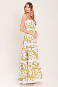 GOOD DAY WOVEN MAXI DRESS
