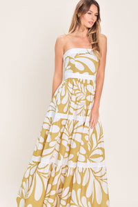 GOOD DAY WOVEN MAXI DRESS