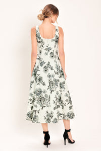 FOREVER YOUNG WOVEN MIDI DRESS