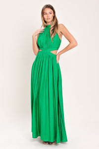 HOT GIRL WOVEN MAXI DRESS