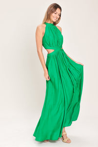 HOT GIRL WOVEN MAXI DRESS