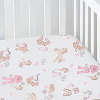 Cowgirl Nursery - Crib Sheet