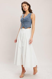 EURO SUMMER DENIM VEST