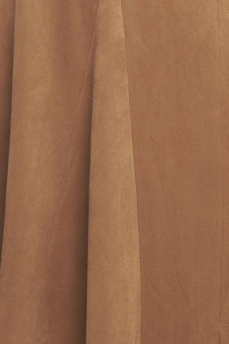 URBAN CHIC FAUX SUEDE MIDI SKIRT