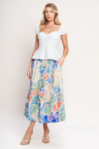 MADE FOR DAYDREAMS WOVEN FULL SKIRT