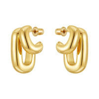 Hugo Double Hoop Earring
