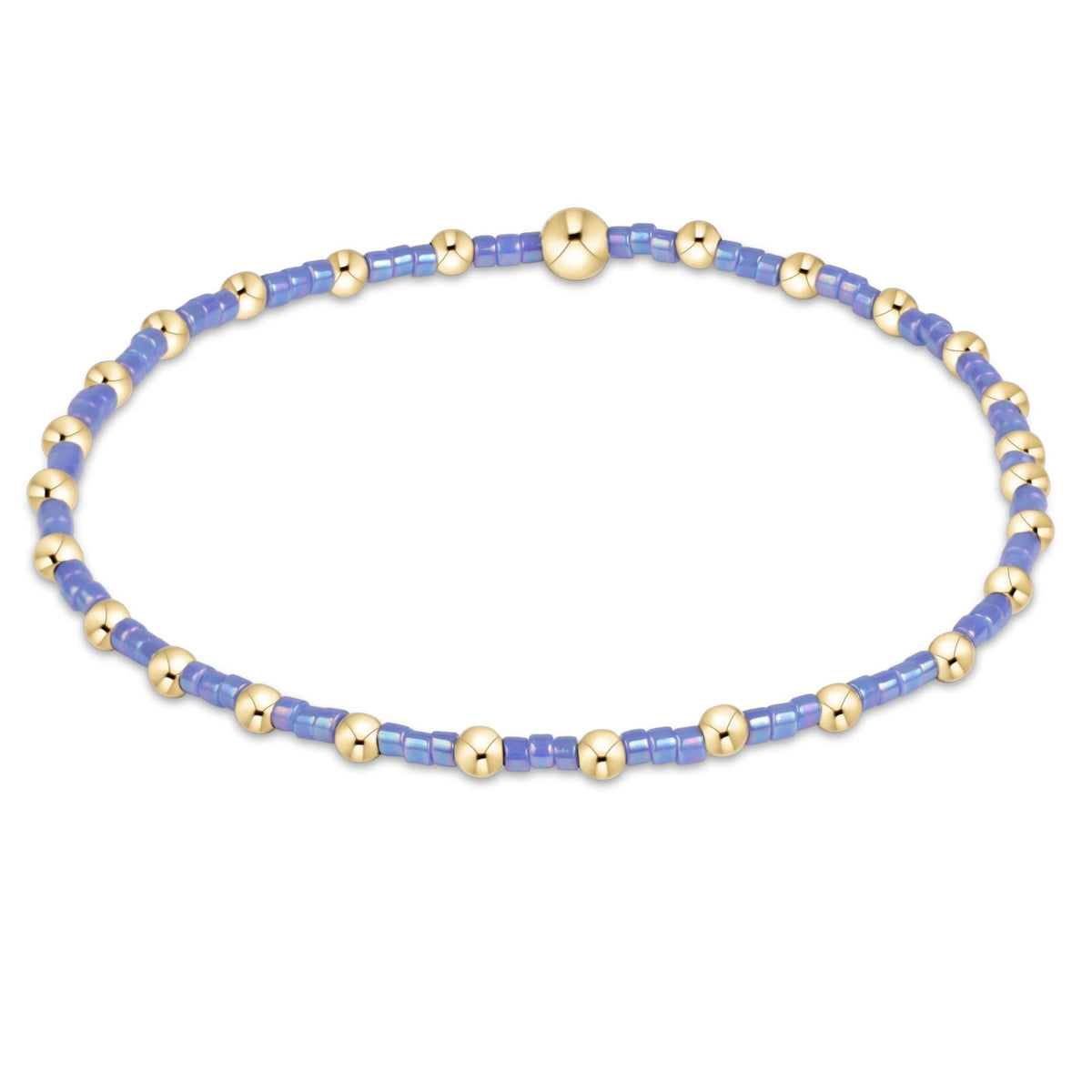 Hope Sincerity Bracelet - Bright Blue by eNewton — 14kt gold-filled, at Adelyne's Boutique & Gifts in Tomball, Texas