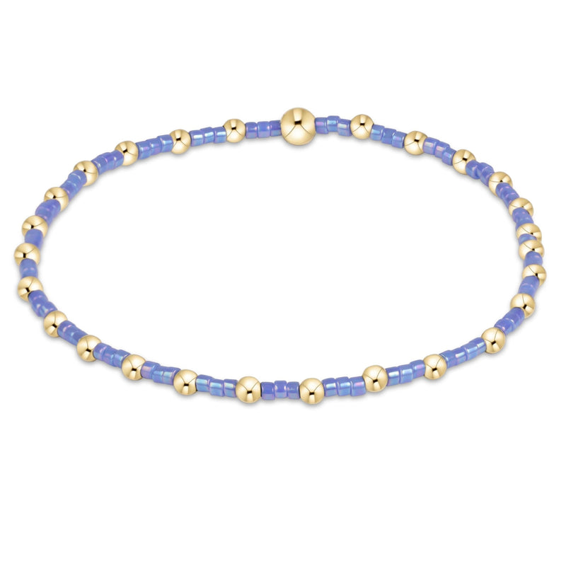 Hope Sincerity Bracelet - Bright Blue by eNewton — 14kt gold-filled, at Adelyne's Boutique & Gifts in Tomball, Texas