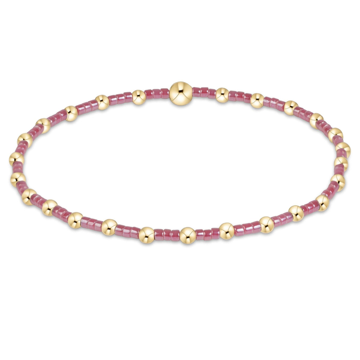 Hope Sincerity Bracelet - Pink Champagne by eNewton — 14kt gold-filled, at Adelyne's Boutique & Gifts in Tomball, Texas