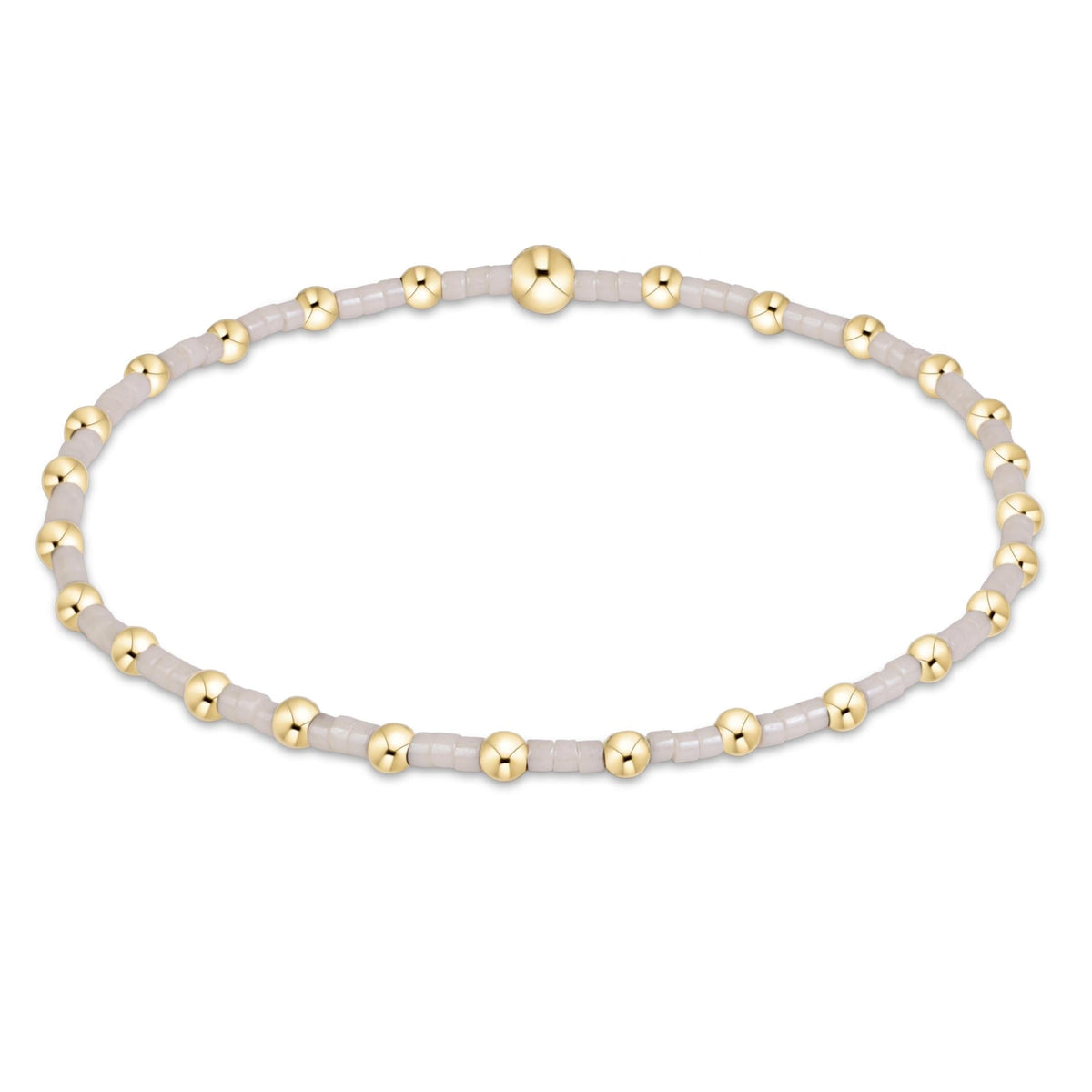 Hope Sincerity Bracelet - Milkshake by eNewton — 14kt gold-filled, at Adelyne's Boutique & Gifts in Tomball, Texas