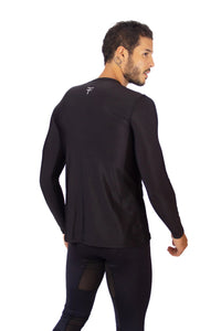 FORCE COMPRESSION TOP - BLACK Athletic Gear