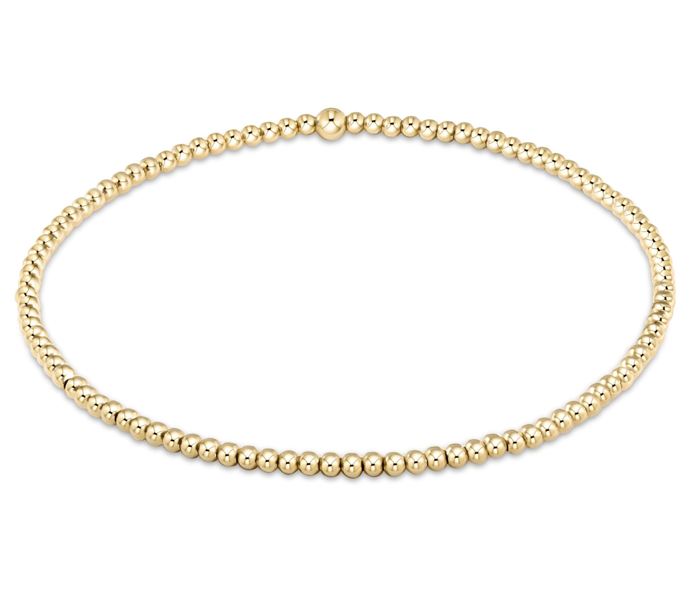 Egirl Classic Gold 2mm Bracelet