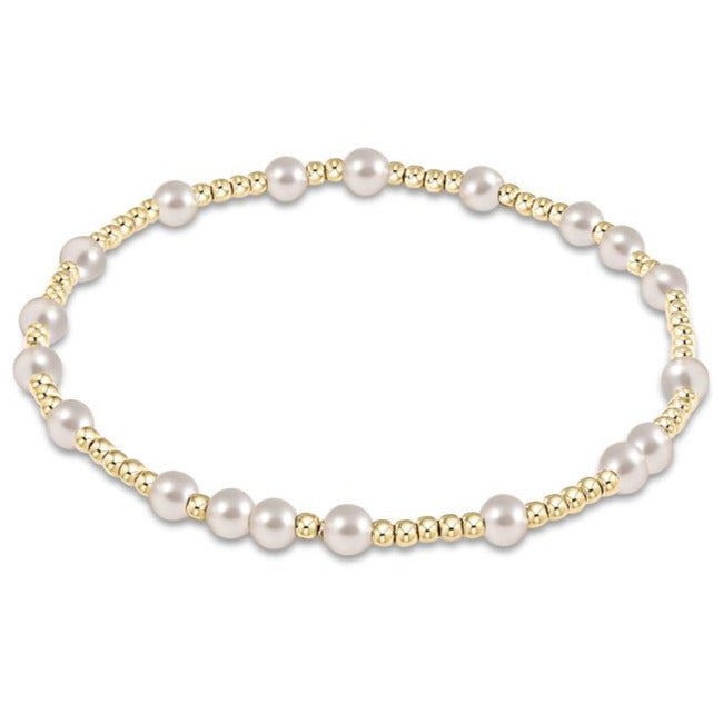 Hope Pearl Bead Bracelet