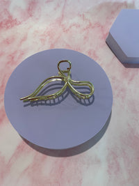 Gold Bow Hair Clip