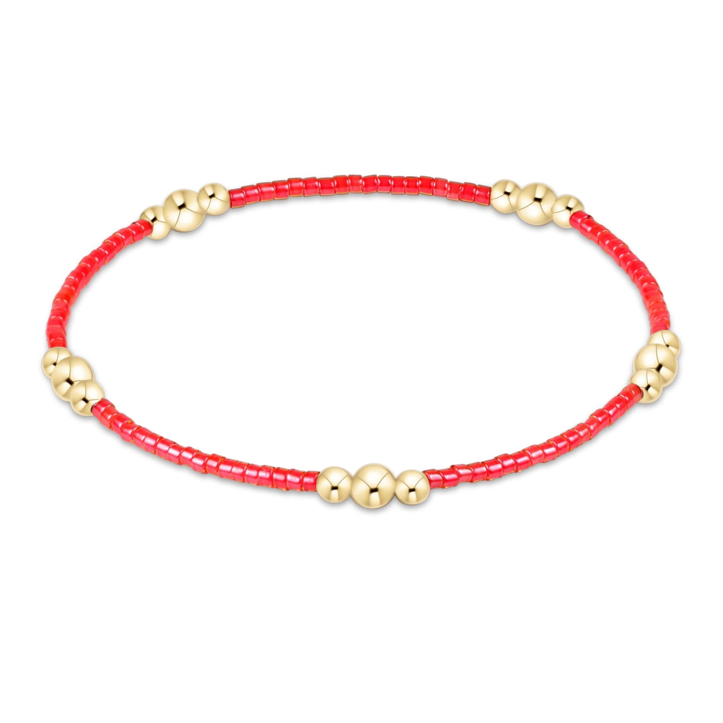 Hope purpose gold bracelet - sherbert