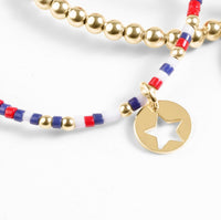 Hope Unwritten Bracelet -  Firecracker - Star Small Gold Disc