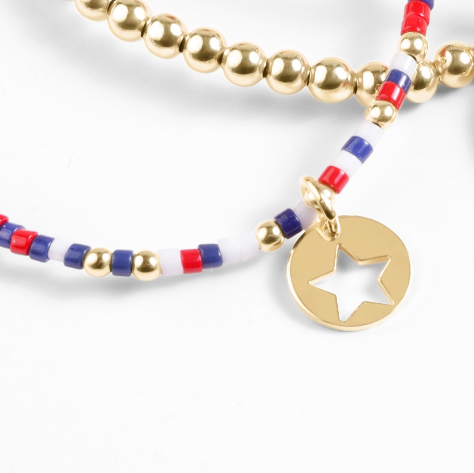 Hope Unwritten Bracelet -  Firecracker - Star Small Gold Disc