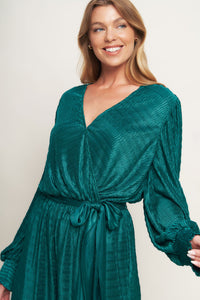 ATTENTION OF THE DAY WOVEN JUMPSUIT