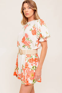 LOVELY DAYS IVORY WOVEN SHORT