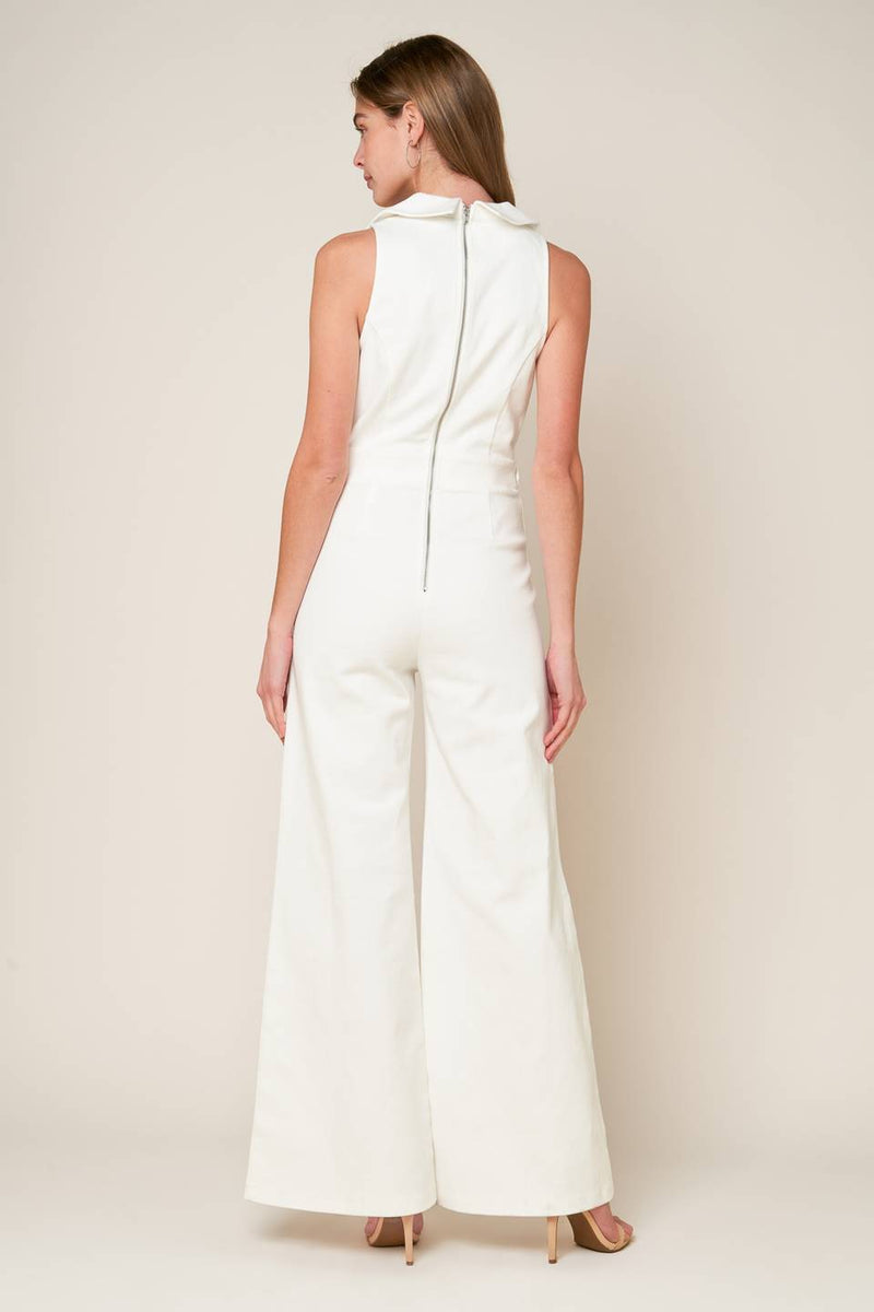 SHOPPING AROUND WOVEN JUMPSUIT