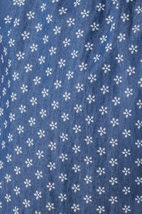 FULL FOCUS DENIM WOVEN ROMPER