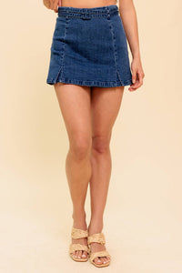 SUNDAY AFTERNOONS MEDIUM INDIGO SKORT
