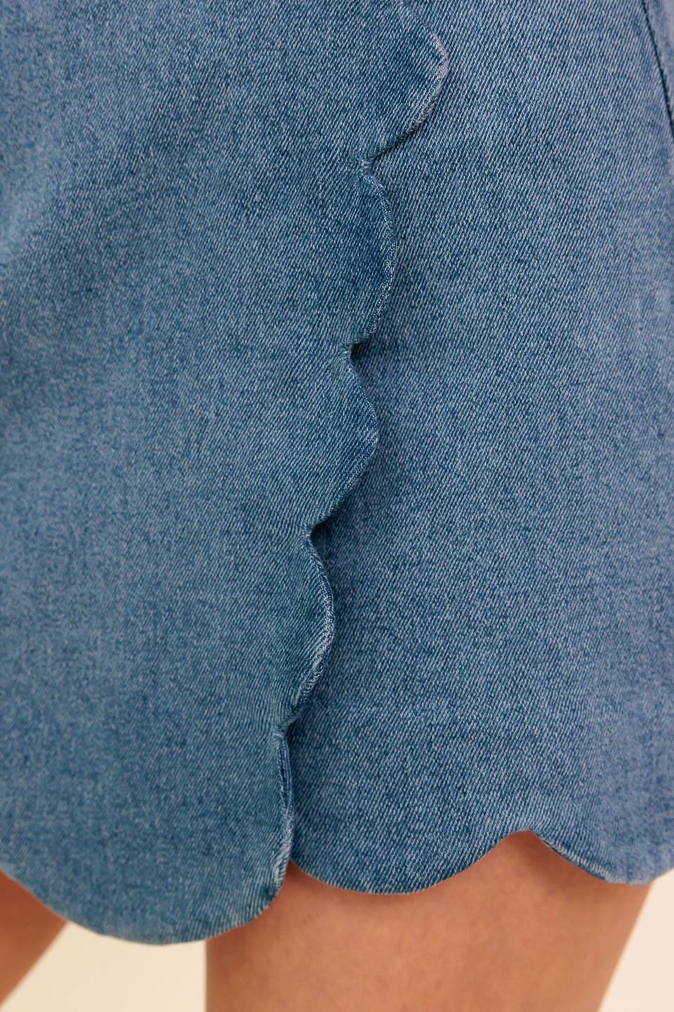 DREAM A LITTLE DENIM SKORT