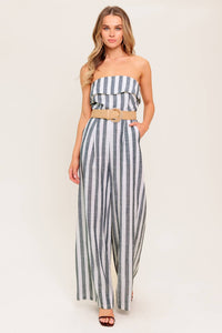 URBAN SOUL WOVEN JUMPSUIT