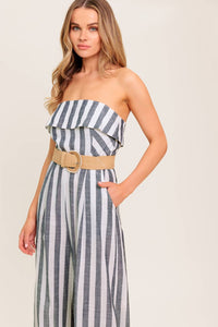 URBAN SOUL WOVEN JUMPSUIT
