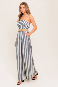 URBAN SOUL WOVEN JUMPSUIT