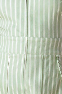 COUNT ME IN OLIVE WOVEN JUMPSUIT