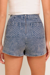 OCEAN BLISS DENIM SKORT
