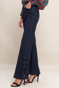 VINTAGE ICON DARK INDIGO DENIM PANTS